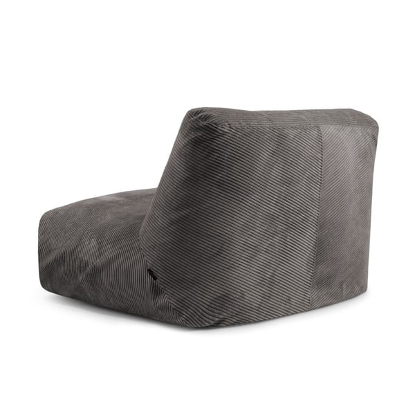 Mentolno zelena vreča za sedenje iz rebrastega žameta Sofa Tube – SLOWDOWN-image-4