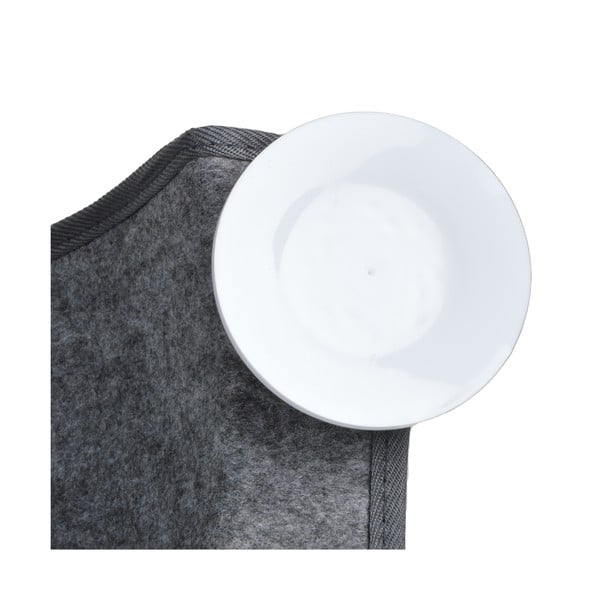 Siva postelja za mačke 52x67 cm – Love Story-image-3