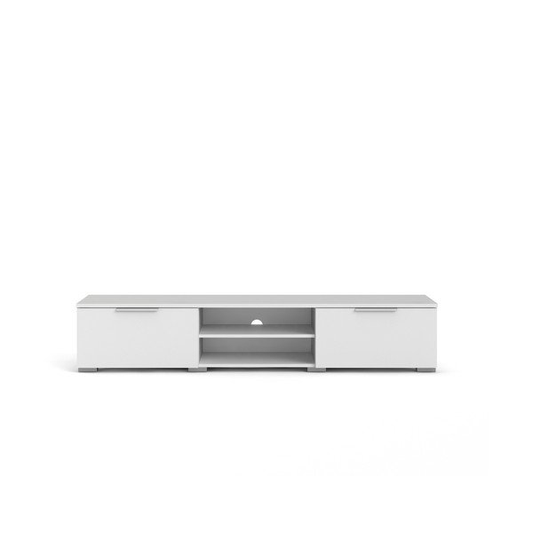Bela TV omarica Tvilum Match, 173 x 33 cm