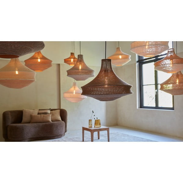 Svetlo rjavo senčilo ø 50 cm Viggo – Light & Living-image-1