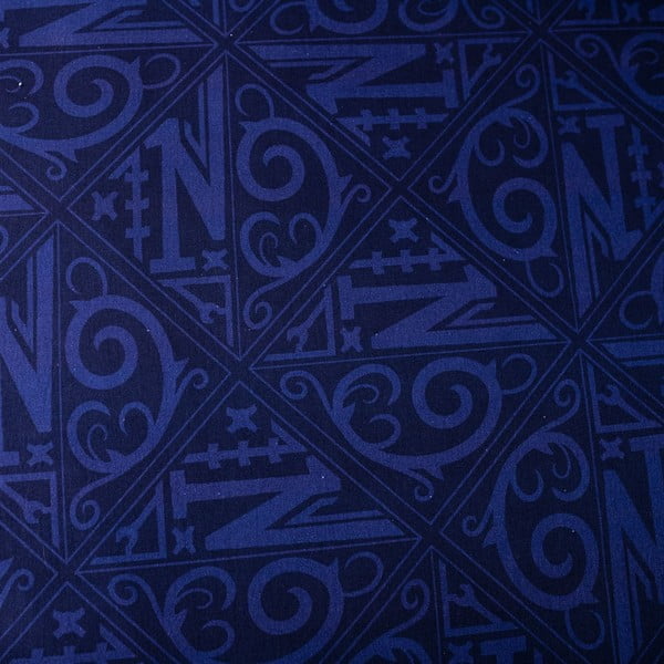 Temno modra enojna bombažna otroška posteljnina 140x200 cm Wednesday "Rain" – Jerry Fabrics-image-4