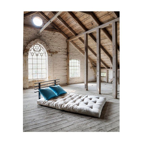 Kavč postelja Karup Shin Sano Black Flax/Horizon Blue-image-3