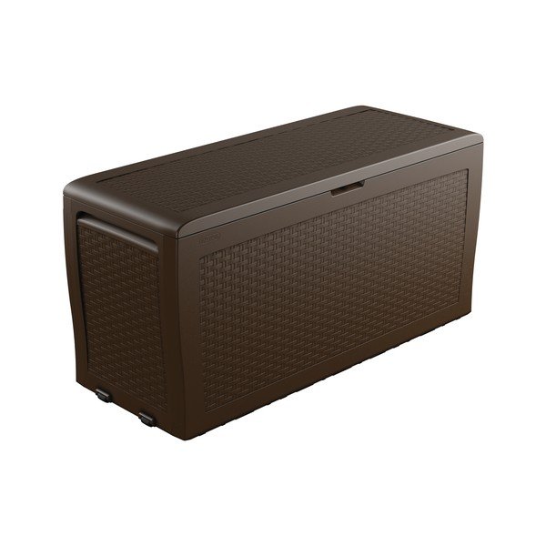 Temno rjava plastična vrtna škatla za shranjevanje Samoa – Keter-image-2