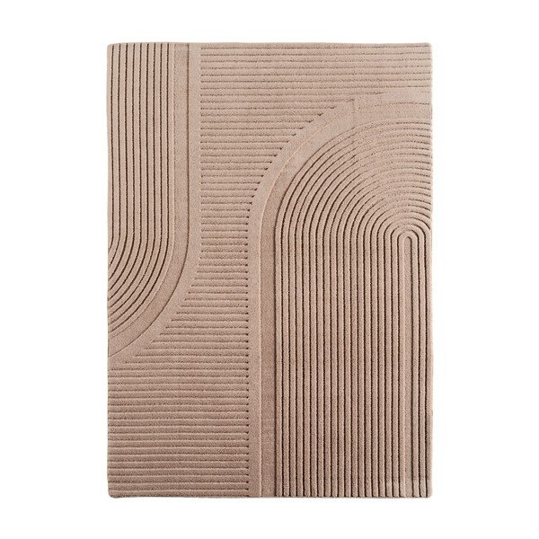 Bež pralen tekač 80x250 cm Pompei 1612 – Ayyildiz Carpets