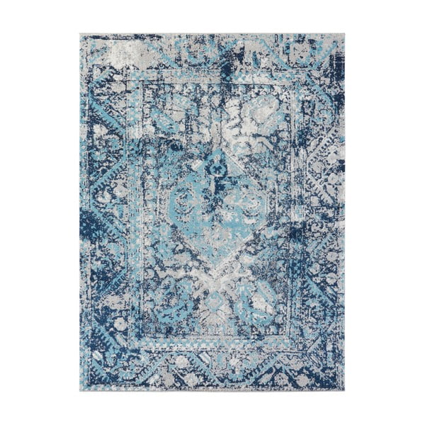 Modra preproga Nouristan Chelozai, 200 x 290 cm