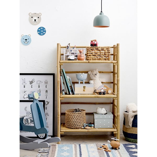 Komplet 3 stenskih dekoracij Bloomingville Mini Teddy Bear-image-1