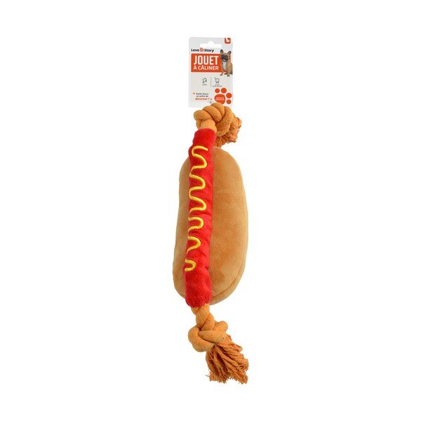 Igrača za pse Hot Dog – Love Story-image-1