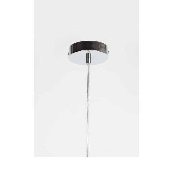 Zelena viseča svetilka s steklenim senčnikom ø 20 cm Anshin - White Label-image-1