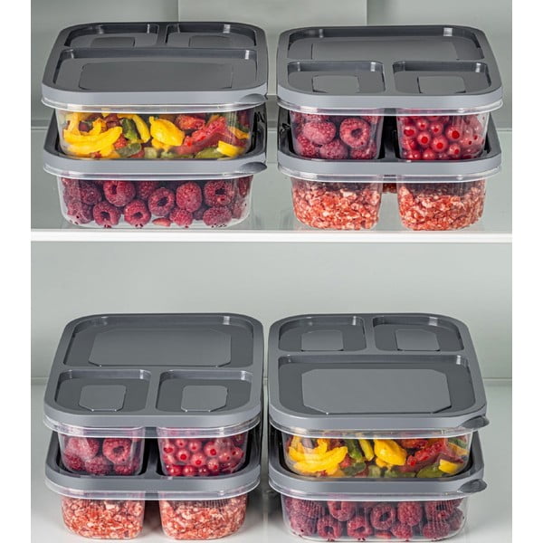 Posode za hrano v kompletu 8 ks – Hermia