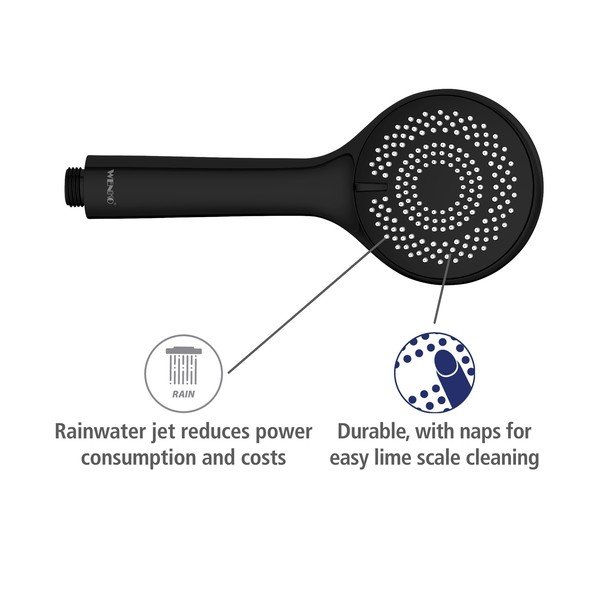 Tuš ročka ø 9,5 cm Water Saving – Wenko-image-3