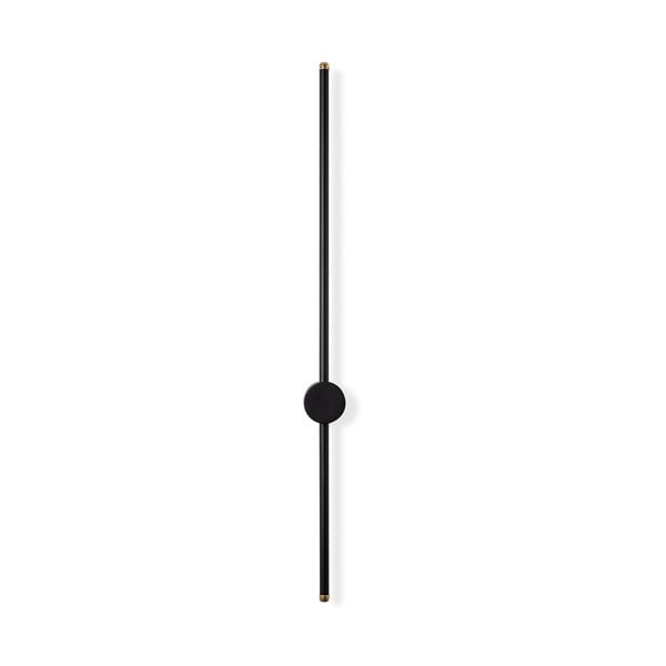 Črna LED stenska svetilka ø 7 cm Sword – Opviq lights