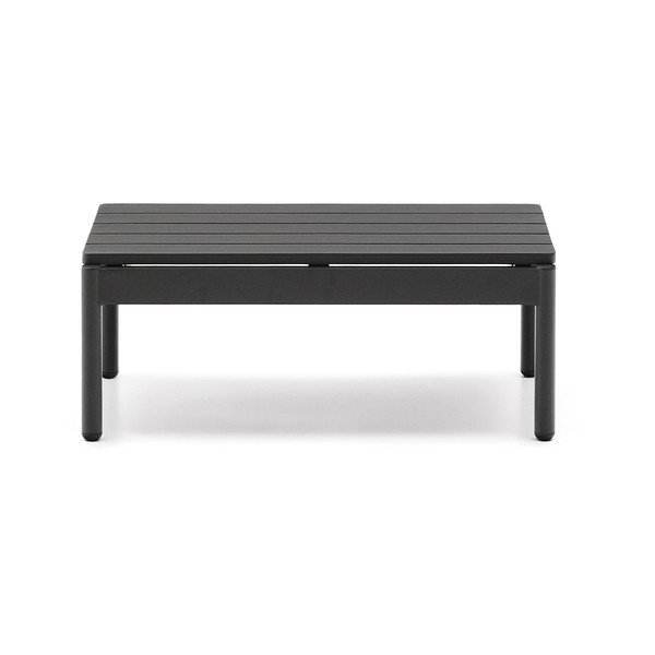 Kovinska vrtna klubska mizica 57x91 cm Sorells – Kave Home-image-2