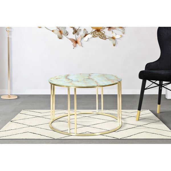 Belo-zlata mizica Mauro Ferretti Sepa, ø 75 cm-image-1