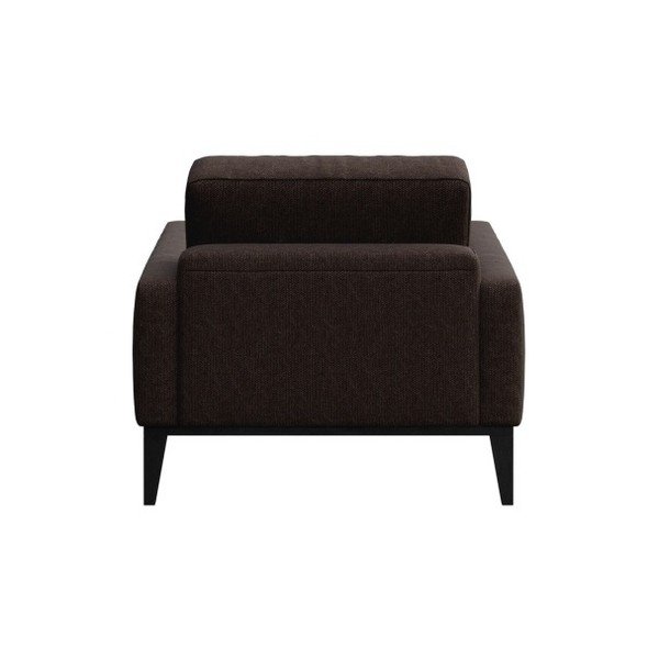 Rjav fotelj MESONICA Musso Tufted-image-1