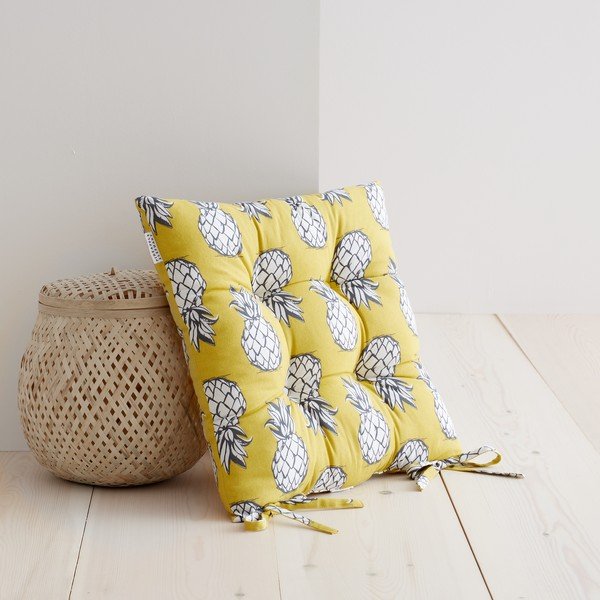 Vrtna sedežna blazina v kompletu 2 kos 40x40 cm - Pineapple Elephant-image-1