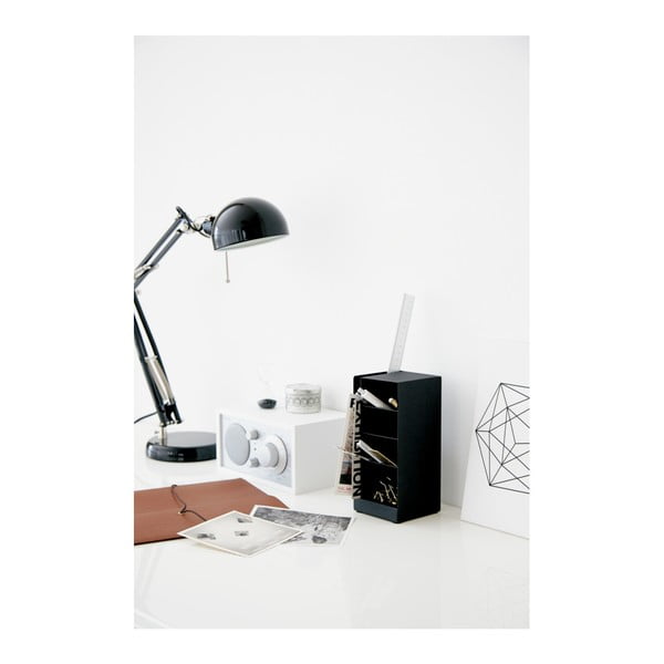 Črno pisarniško stojalo YAMAZAKI Tower-image-1