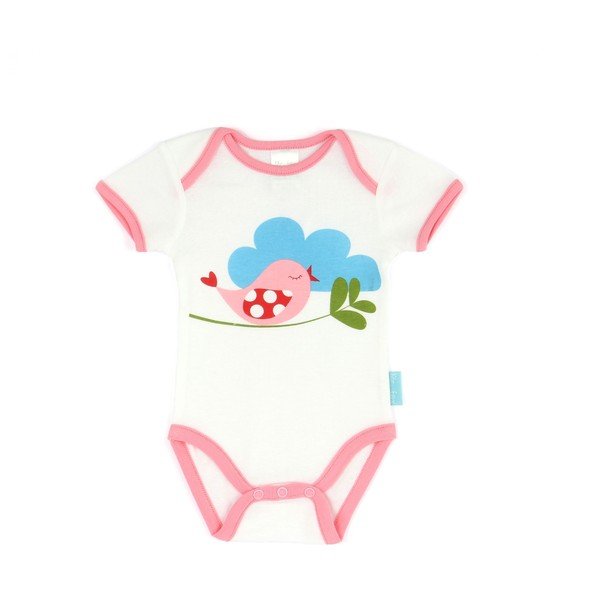 Otroško oblačilo Little Birds s kratkimi rokavi, 9 do 12 mesecev