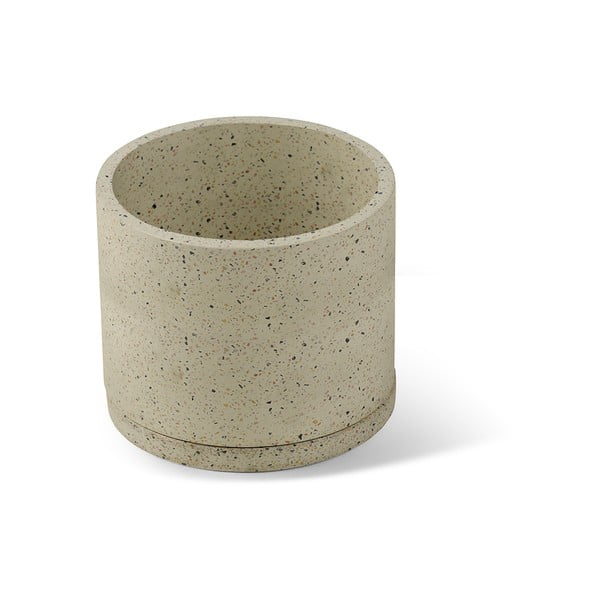 Bel cvetlični lonček Bonami Selection Terrazzo, ø 26 cm-image-2