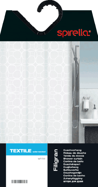 Zavesa za tuš 120x200 cm Filigran – Spirella-image-1