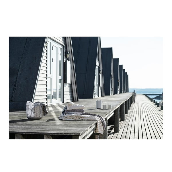 Rjava bombažna brisača 70x140 cm Inu – Zone-image-2