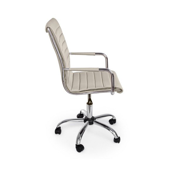 Sivorjav pisarniški stol iz umetnega usnja Perth – Yes Everyday-image-3