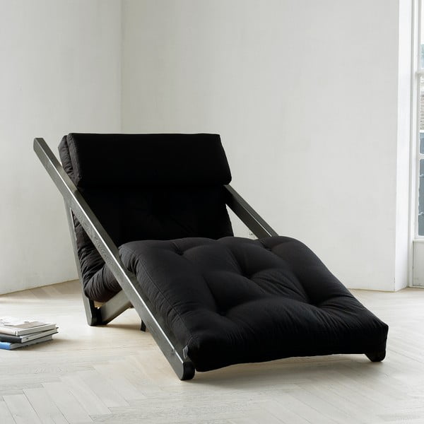 Lounge stol Karup Figo, Wenge/črna, 70 cm
