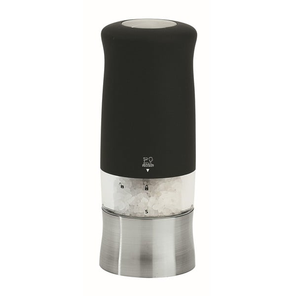 Mlinček za sol Peugeot Zephir črne barve, 14 cm