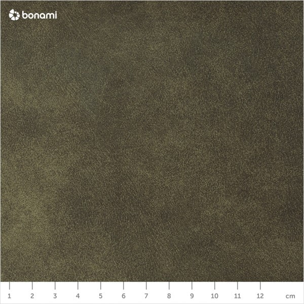 Olivno zelen puf v imitaciji usnja Actona Doria, ⌀ 60 cm-image-4