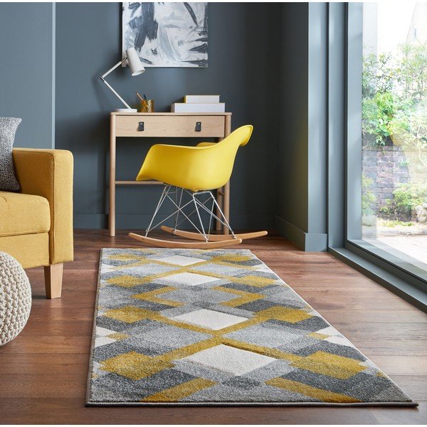 Rumen/siv tekač 80x230 cm Nimbus – Flair Rugs-image-1