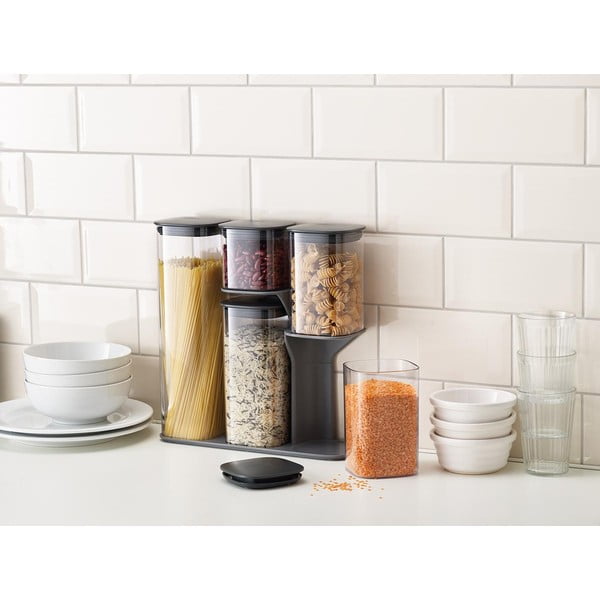 Posode za shranjevanje v kompletu 5 ks živil Podium – Joseph Joseph-image-1