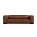 Rjava usnjena zofa v barvi konjaka 227 cm Madame - Windsor & Co Sofas