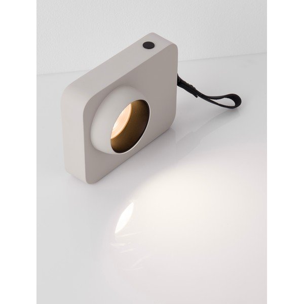 Bež kovinska LED zatemnitvena namizna svetilka (višina 11 cm) Kedros – Nova Luce-image-2