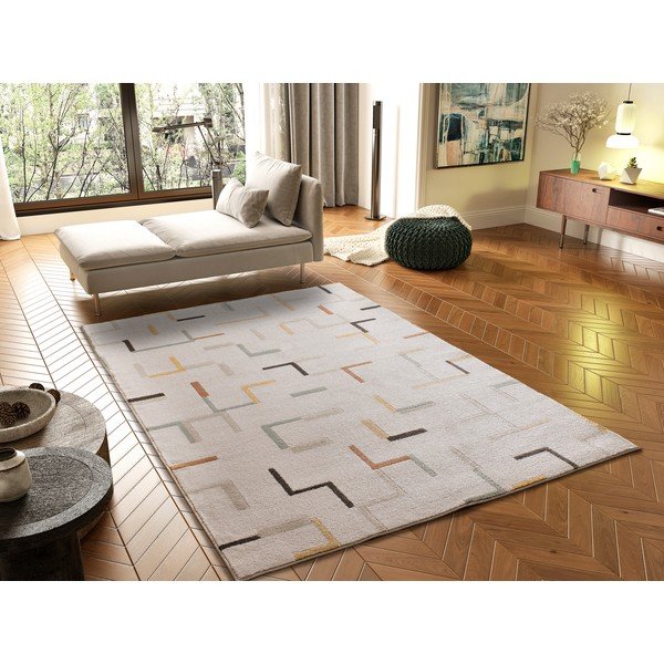 Kremno bela preproga 160x230 cm Domus – Universal-image-1