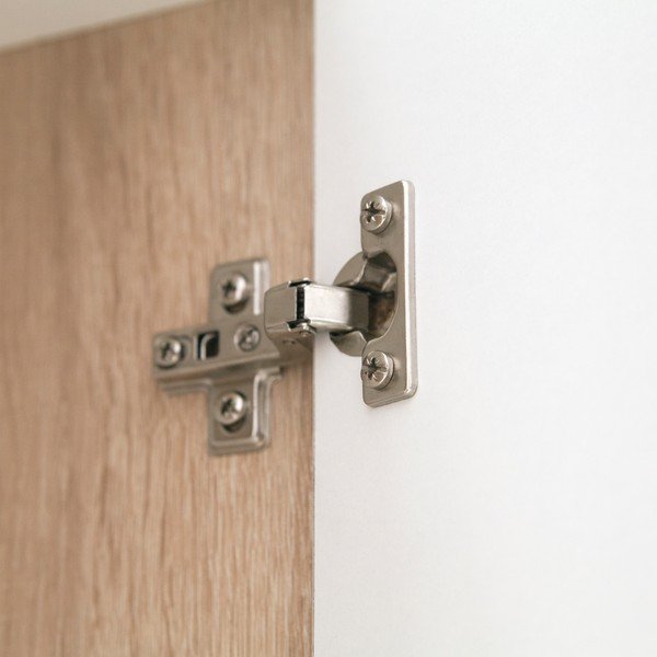 Bela visoka kopalniška omarica 38x180 cm Biarritz - TemaHome -image-1
