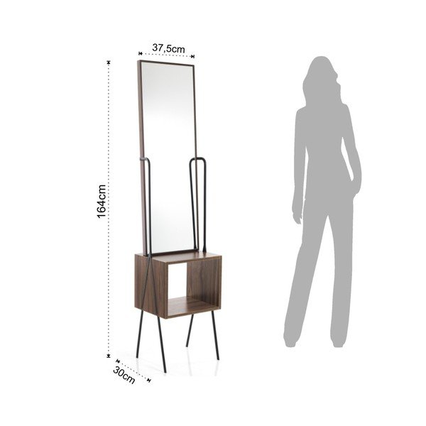 Stoječe ogledalo Tomasucci Billa, višina 164 cm-image-2