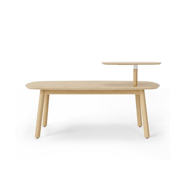 Mizica iz masivne bukve v naravni barvi 56x120 cm Swivo – Umbra-image-4