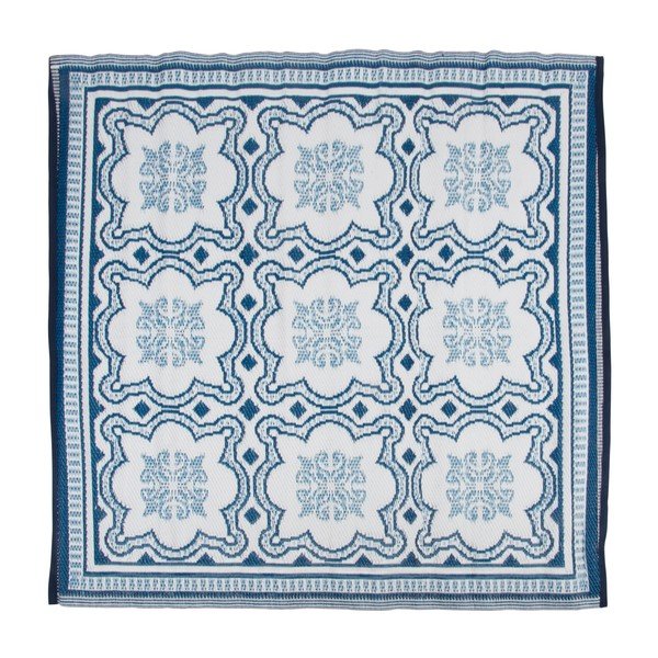 Reverzibilna zunanja preproga Esschert Design Blue Wish, 152 x 152 cm-image-2