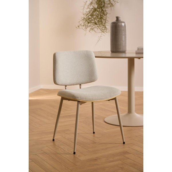 Kremno bel jedilni stol Owen – Actona-image-2