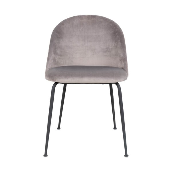 Svetlo sivi žametni jedilni stoli v kompletu 2 ks Geneve – House Nordic-image-2