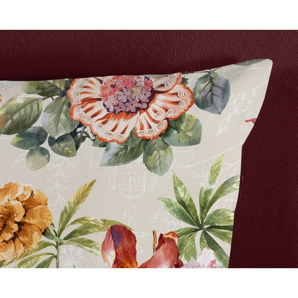 Bež enojna bombažna posteljnina 140x200 cm – Good Morning-image-3