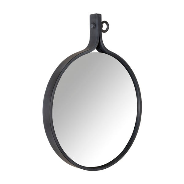 Ogledalo v črnem okvirju Dutchbone Attractif, širina 41 cm