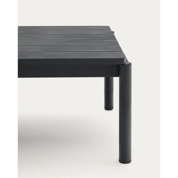 Kovinska vrtna klubska mizica 63x149 cm Sorells – Kave Home-image-3