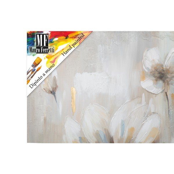 Ročno poslikana slika Mauro Ferretti Blossom, 100 x 100 cm-image-3