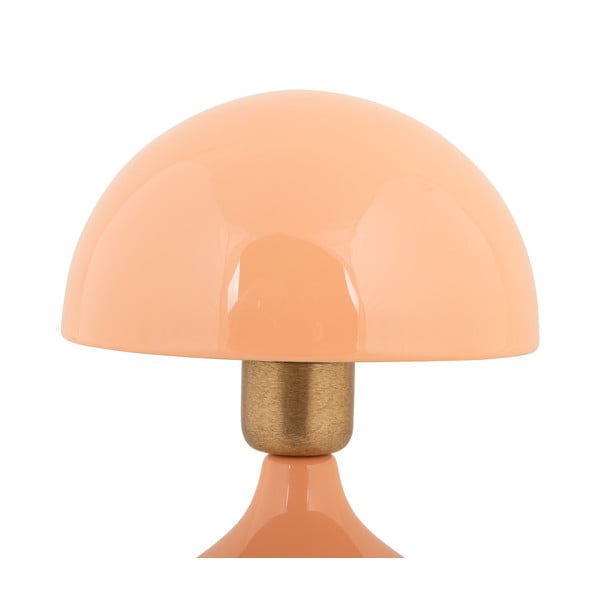 Rožnato-oranžna namizna svetilka s kovinskim senčilom (višina 23 cm) Binc – Leitmotiv-image-2