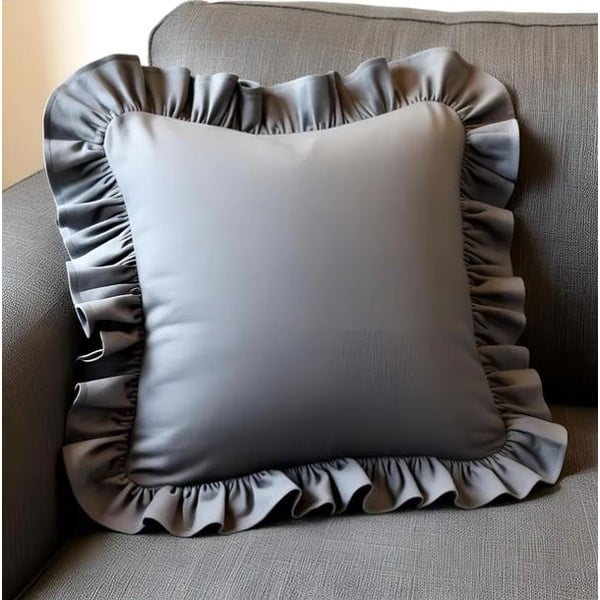 Prevleka za blazino iz mešanice bombaža 40x40 cm Ruffled – Mila Home