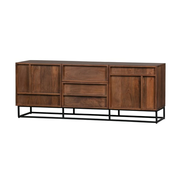 Rjava TV mizica iz mangovega lesa WOOOD Forrest-image-2