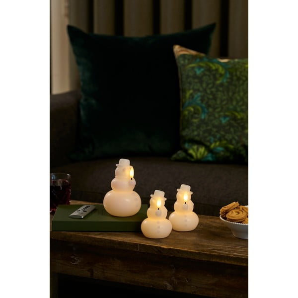 Bela božična svetlobna dekoracija ø 9 cm Eva – Sirius-image-1