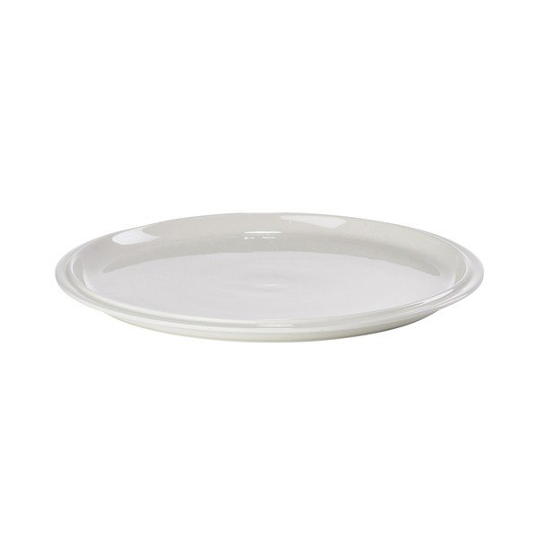 Kremno bel porcelanast krožnik ø 24 cm Eau – Zone
