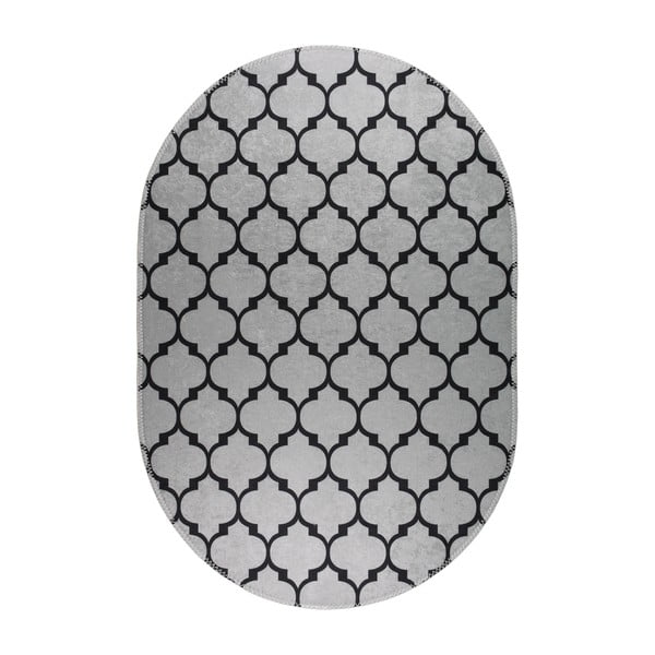 Temno siva pralna preproga 80x120 cm – Vitaus