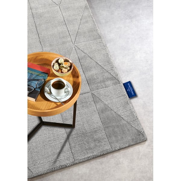 Siva ročno tkana volnena preproga 120x170 cm Ursule – Villeroy&Boch-image-2